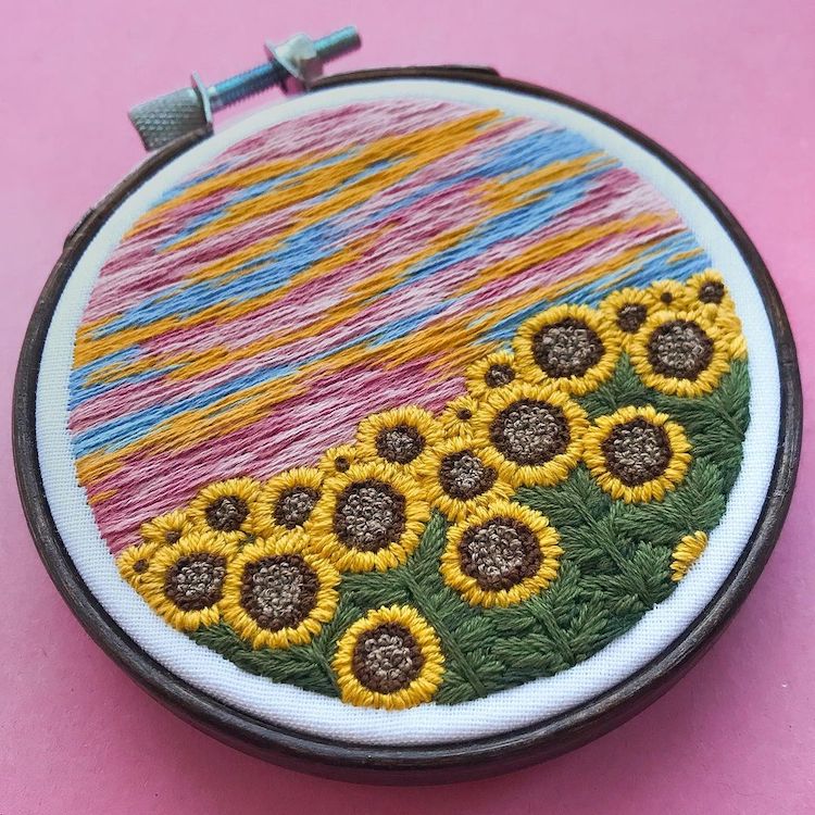 Embroidery Art by Naturesfae