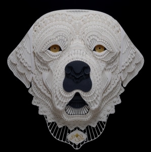 Amazing Animal Portraits Are Made From Delicate Paper Cutouts