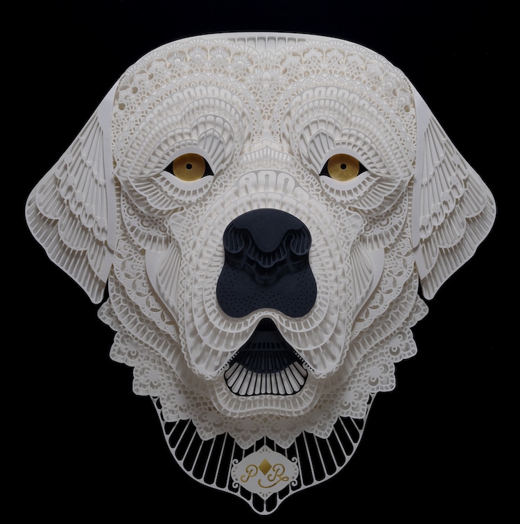 Paper Cutout Animals by Patrick Cabral