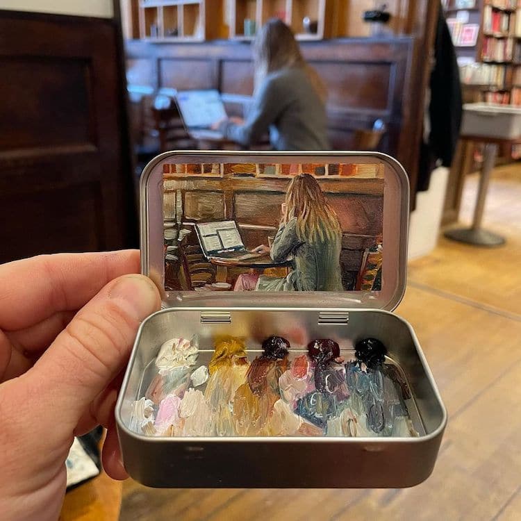 Miniature Paintings by Remington Robinson