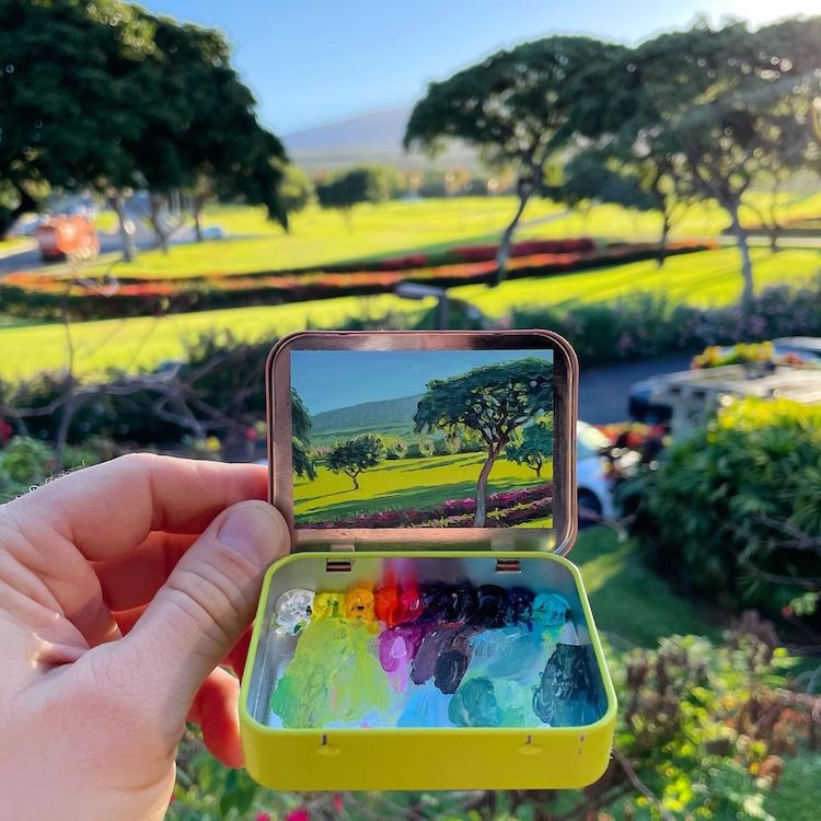 Miniature Paintings by Remington Robinson