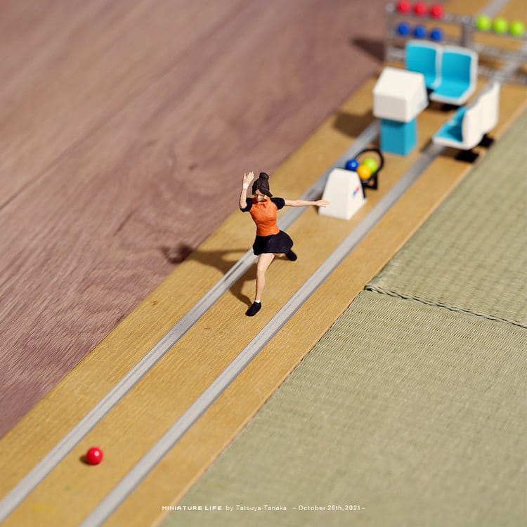 Tiny Figurines Occupy Worlds Made of Food and Household Objects