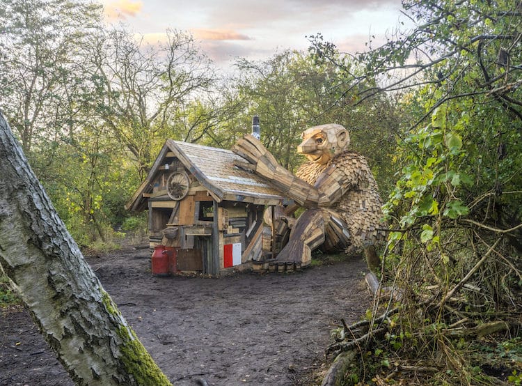 Troll Sculpture by Thomas Dambo