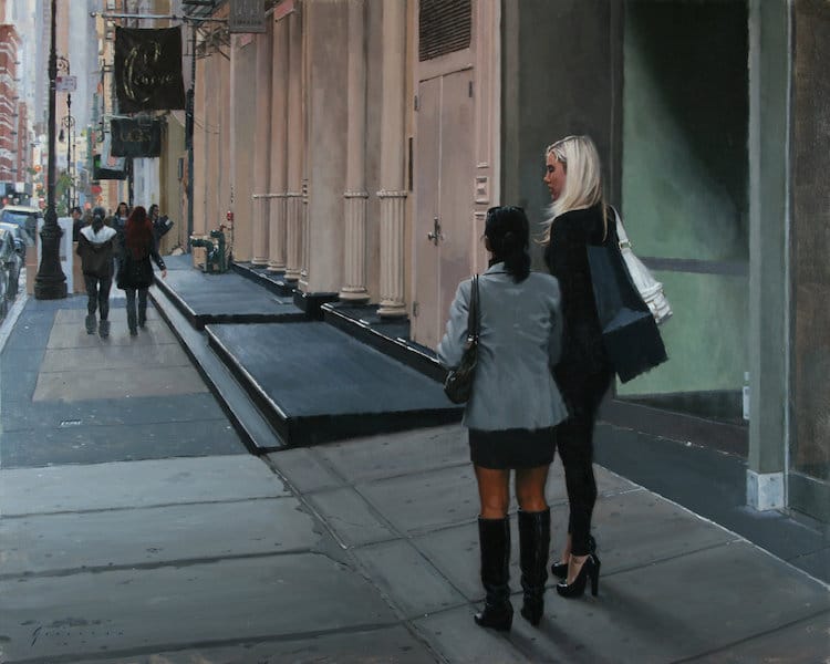 Realistic City Paintings by Vincent Giarrano