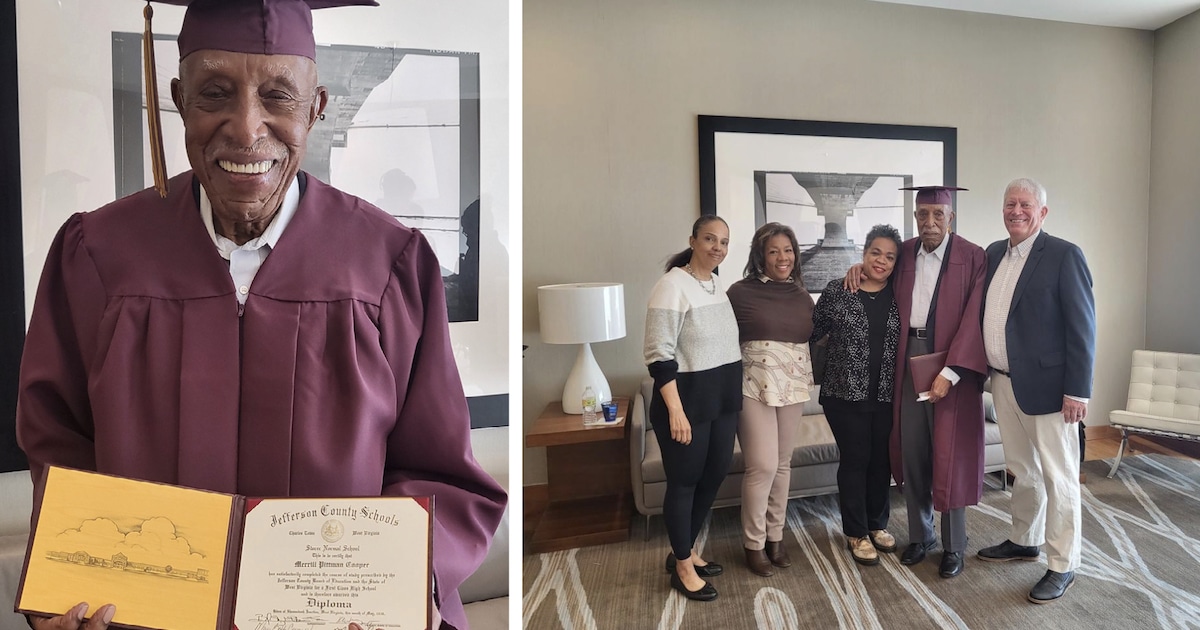 101-Year-old Man Gets High School Diploma After More Than 80 Years