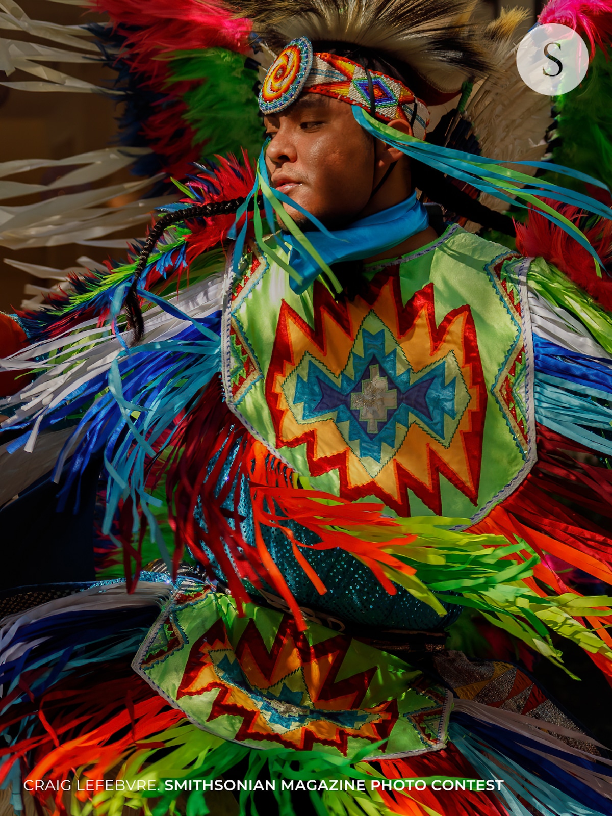 Kenneth Shirley of the Indigenous Enterprise dance troupe
