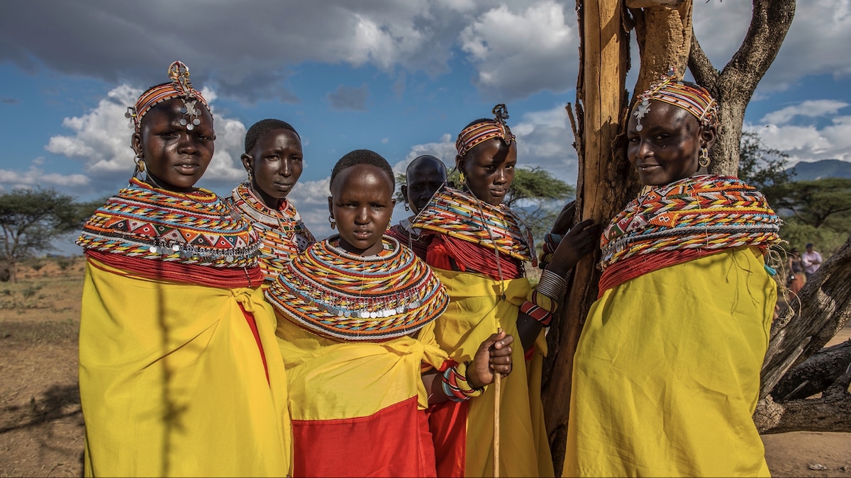 Samburu community in Kenya by Ami Vitale