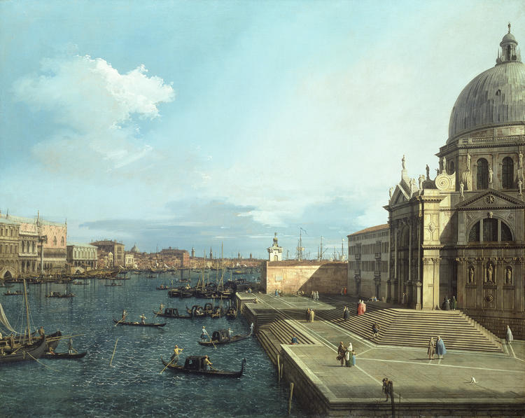 Canaletto Painting of Venice