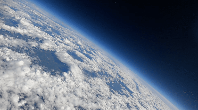 Students Launch Weather Balloon and Take Incredible Photos of Earth