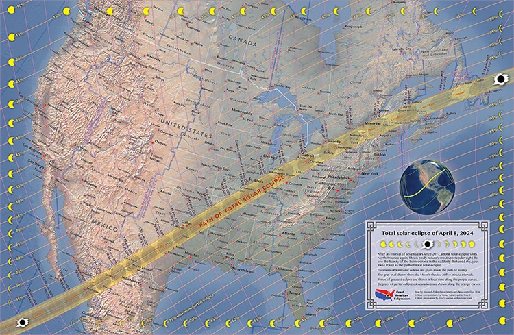 Will You See the Great North American Solar Eclipse of April 8, 2024?