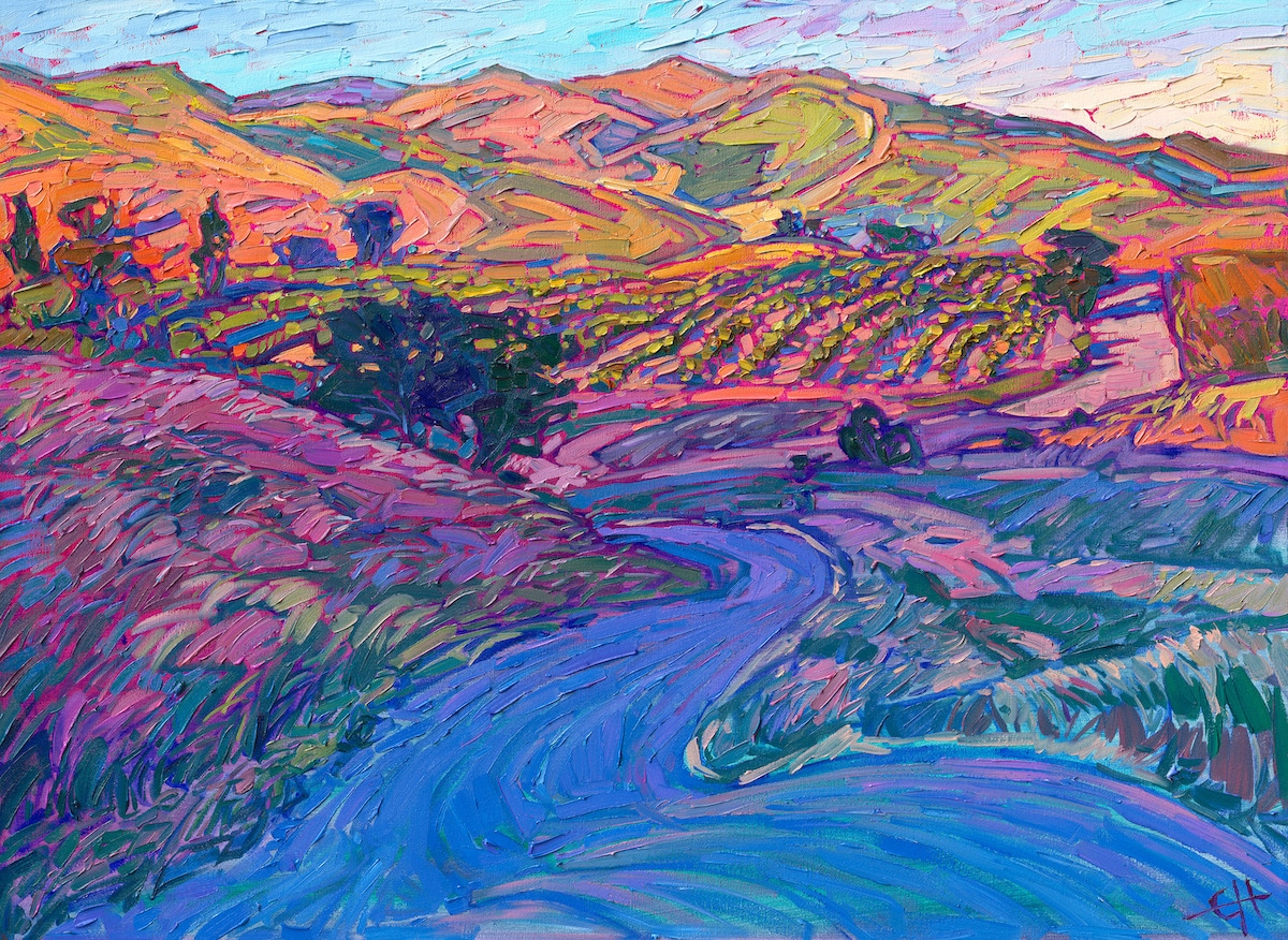 Vineyard Collection Paintings by Erin Hanson