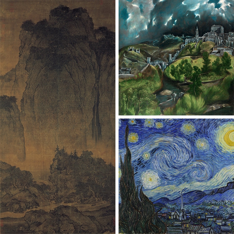 18 Famous Landscape Paintings Every Art, Landscape Drawings By Famous Artists
