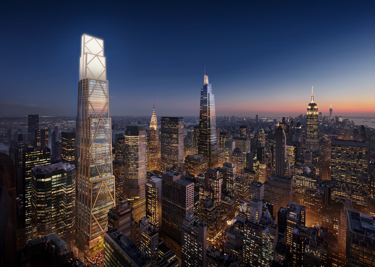 Rendering of JPMorgan Chase Global Headquarters at 270 Park Ave