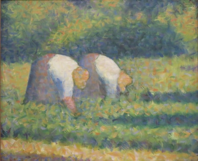 The Farmers by Georges Seurat