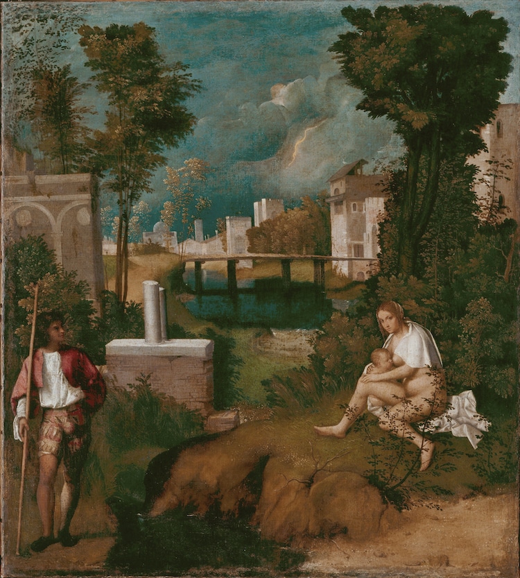 The Tempest by Giorgione