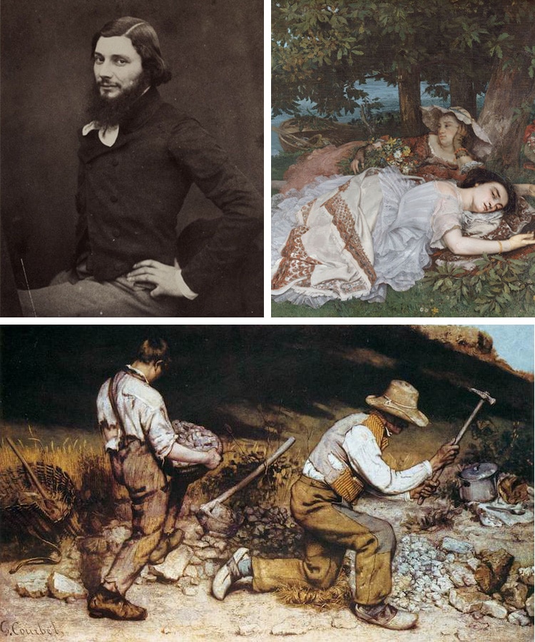 Gustave Courbet Paintings