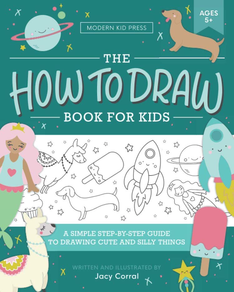 Learn How To Draw 1000 Things - The Big Drawing Book For Kids With Step By  Step Instructions: Draw Cute Things Like Animals, People, Cars And  Ages