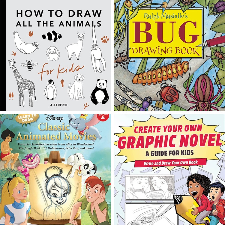 Drawing Books for Kids: 11 How to Draw Books - Everyday Reading