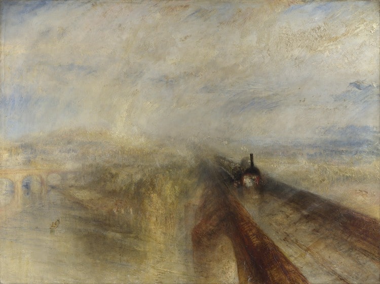 Rain, Steam and Speed Painting by J.M.W. Turner