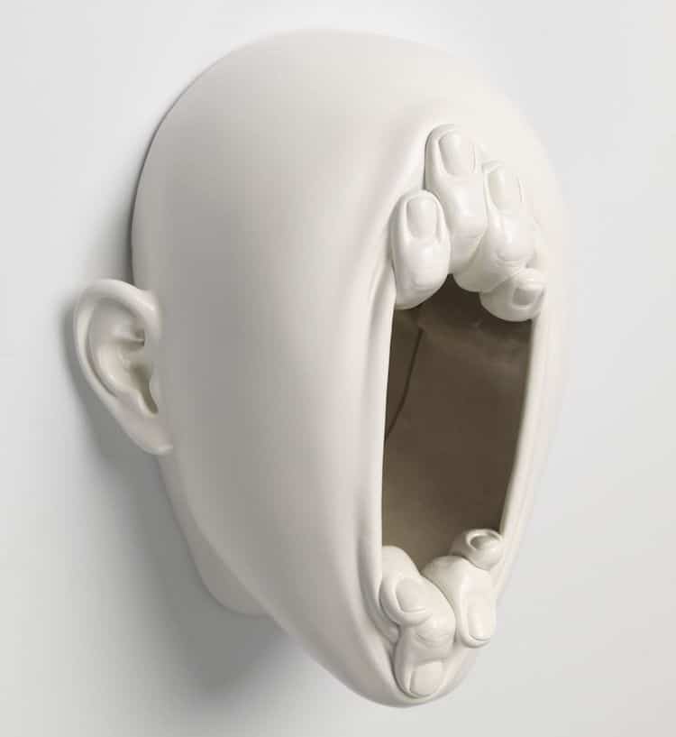 Surrealist sculptures by Johnson Tsang