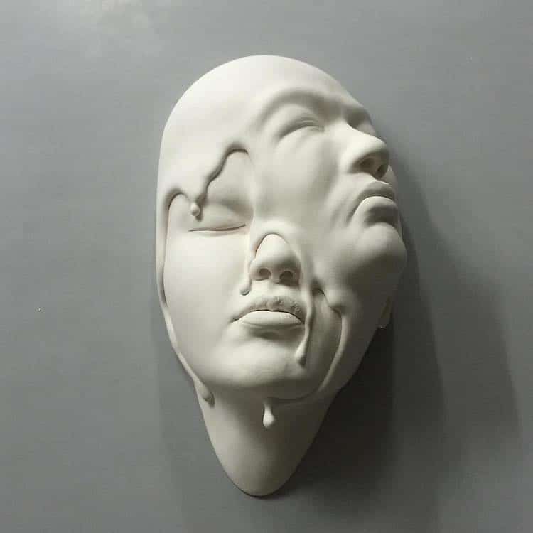 Surrealist sculptures by Johnson Tsang
