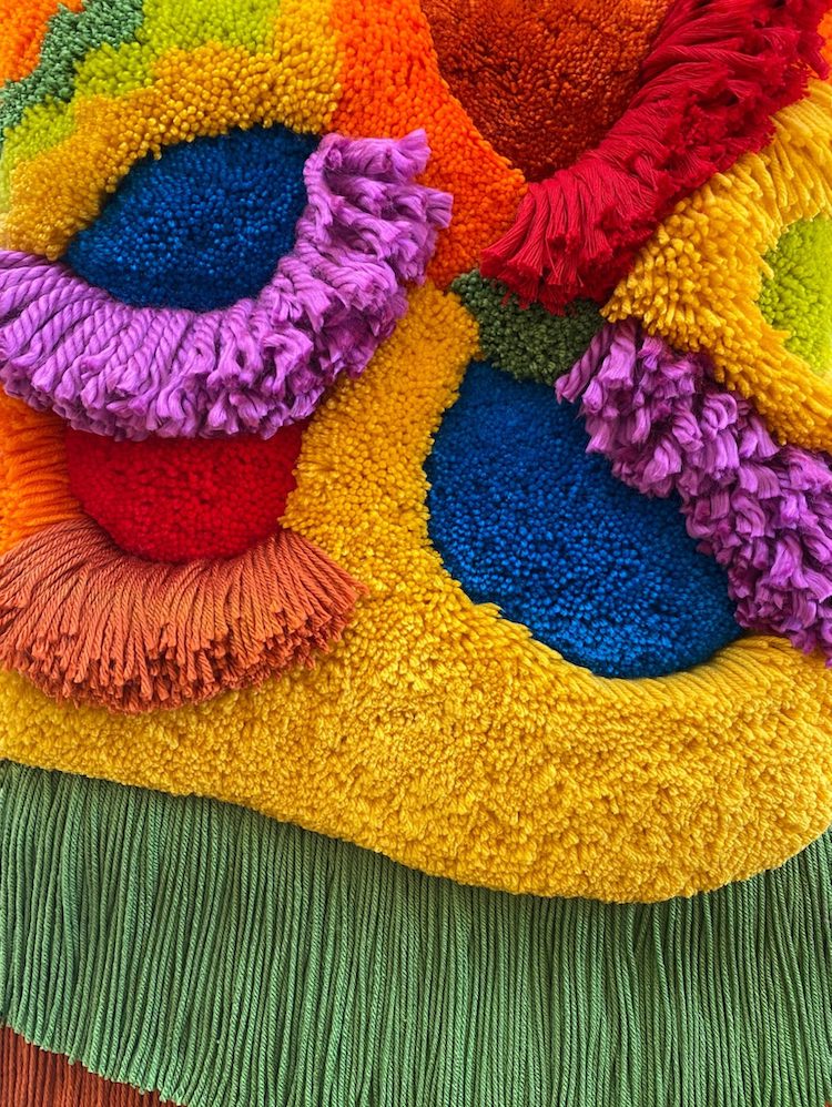 Colorful Weavings by Judit Just