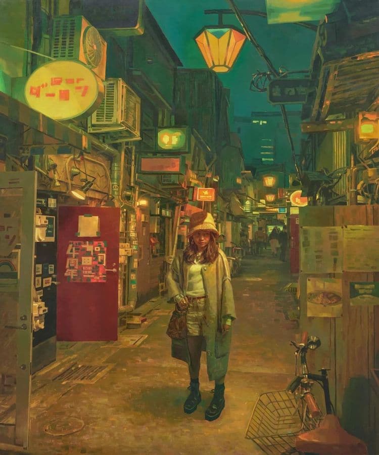 Cityscape Paintings by Keita Morimoto