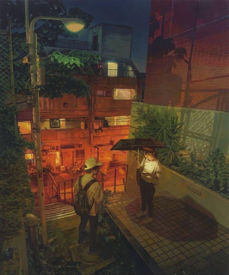 Cityscape Paintings by Keita Morimoto