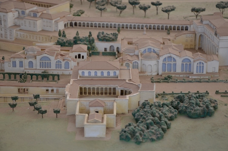 Model of Hadrian's Villa