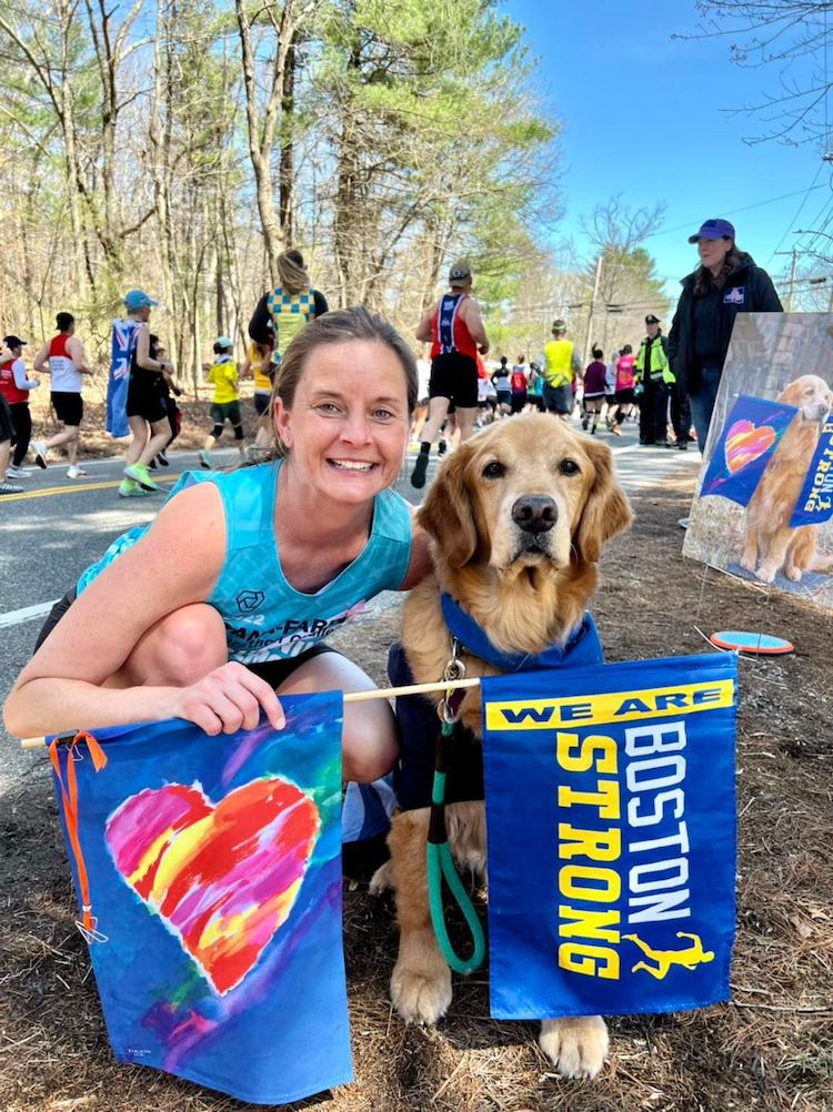 Beloved Golden Retriever Spencer Named Official Boston Marathon Dog