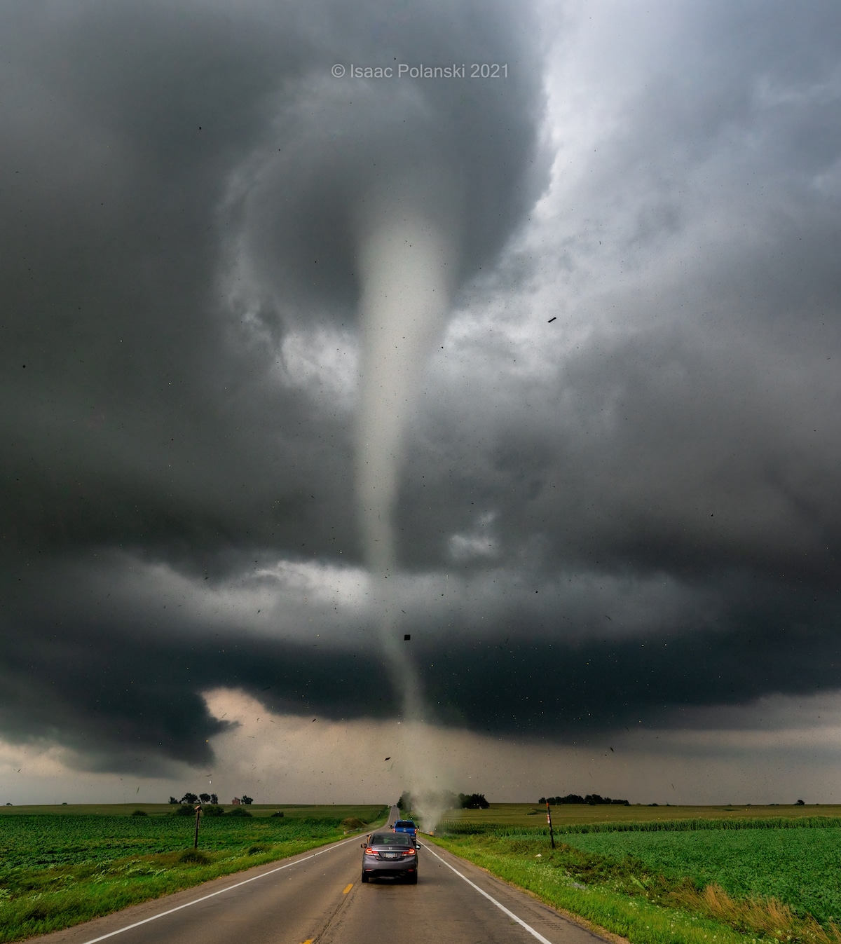 fotografía de tornado