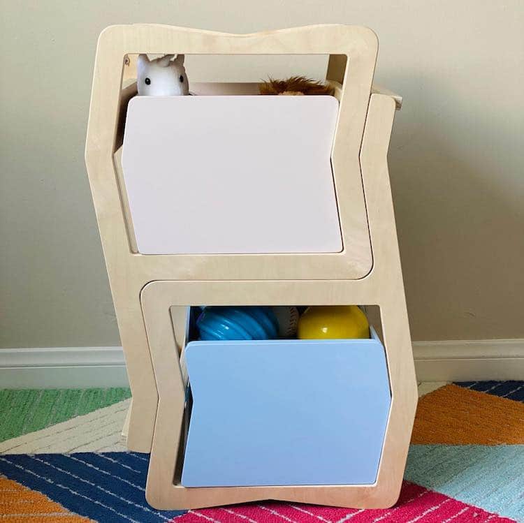 Kids Chair Modular Playroom Storage Furniture