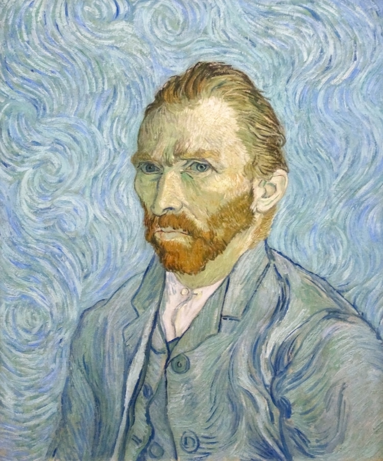 Self-portrait of Vincent van Gogh