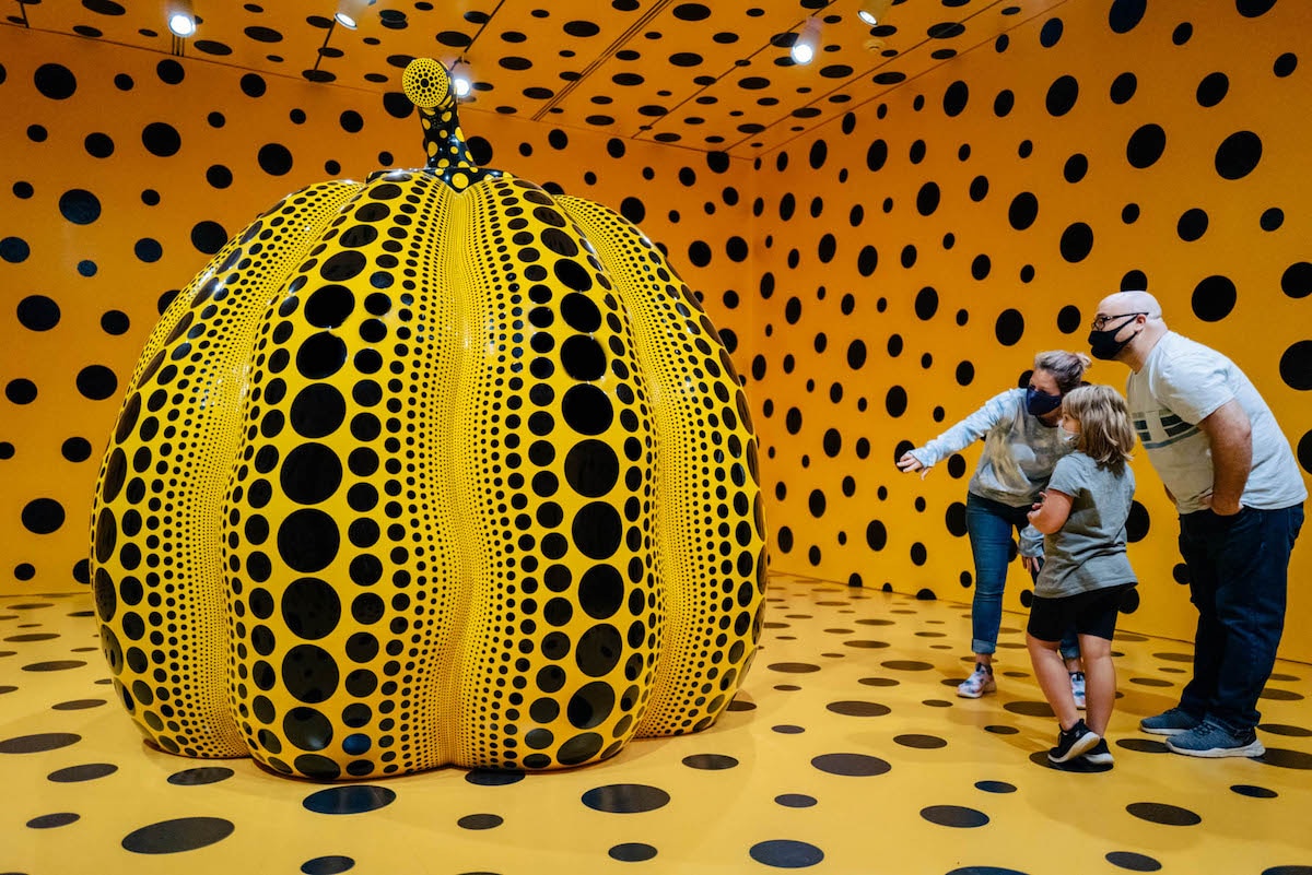 Yayoi Kusama's One With Eternity Exhibition at the Hirshhorn Museum