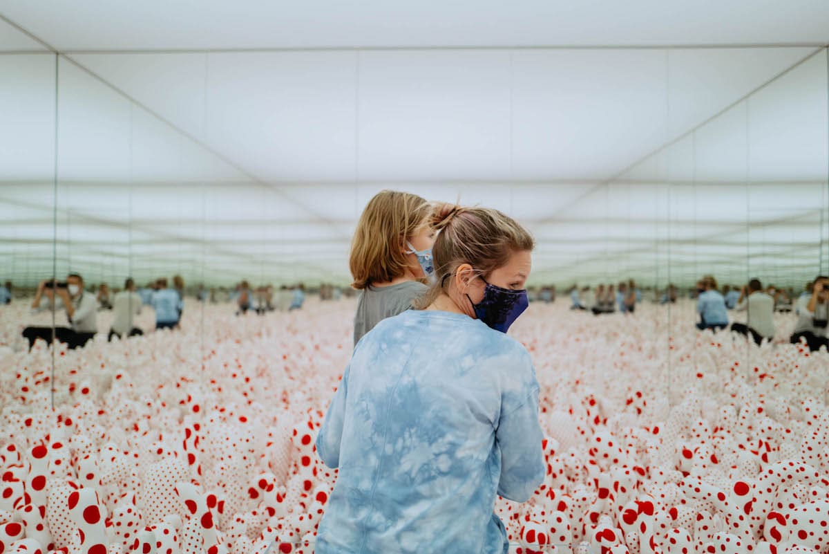 Yayoi Kusama's One With Eternity Exhibition at the Hirshhorn Museum