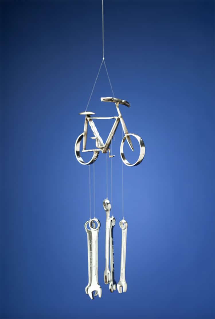 Bike Mobile Wind chime