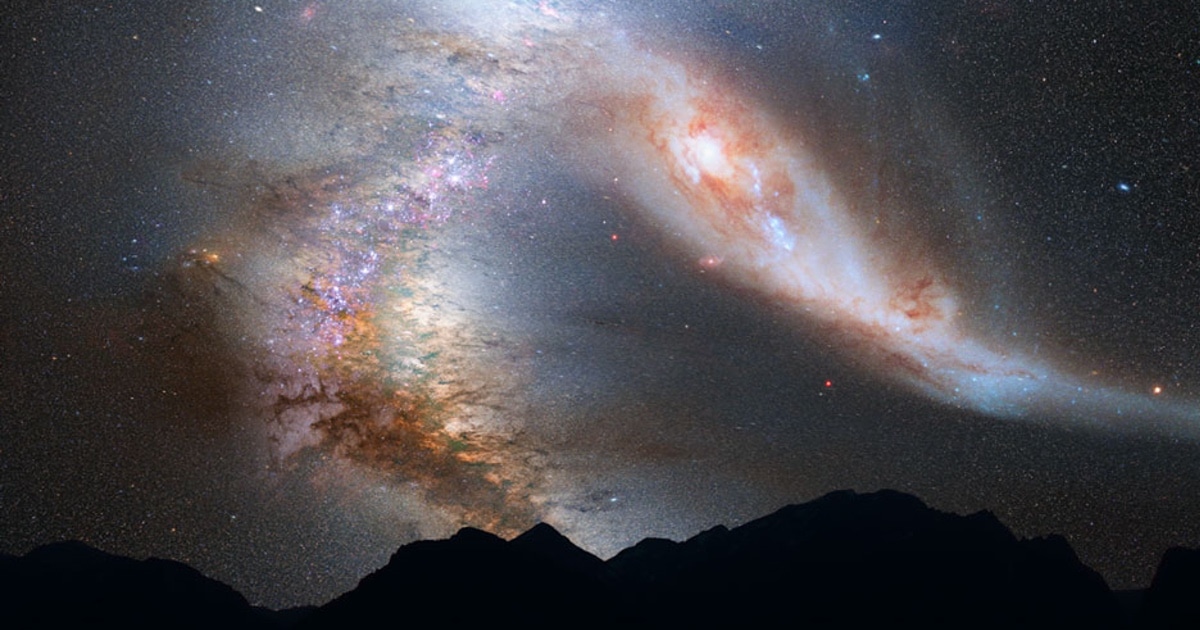 La Vía Láctea y la galaxia de Andrómeda eventualmente colisionarán