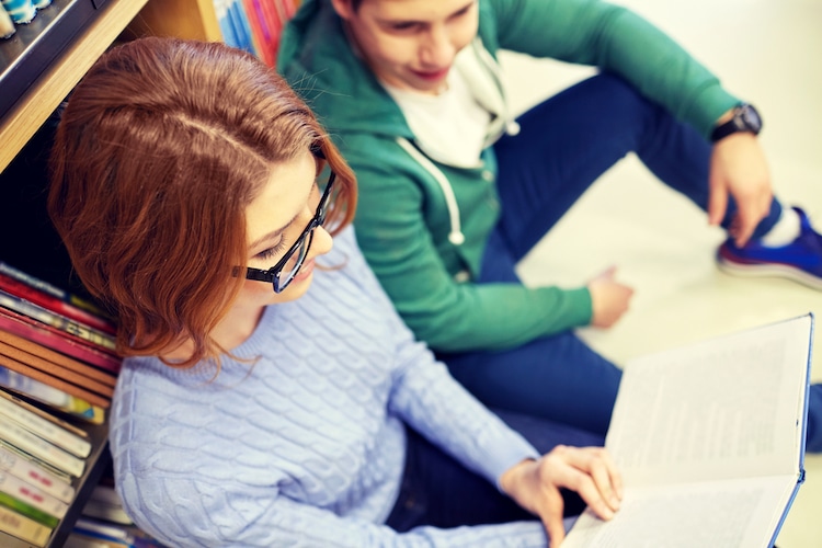 Students Reading