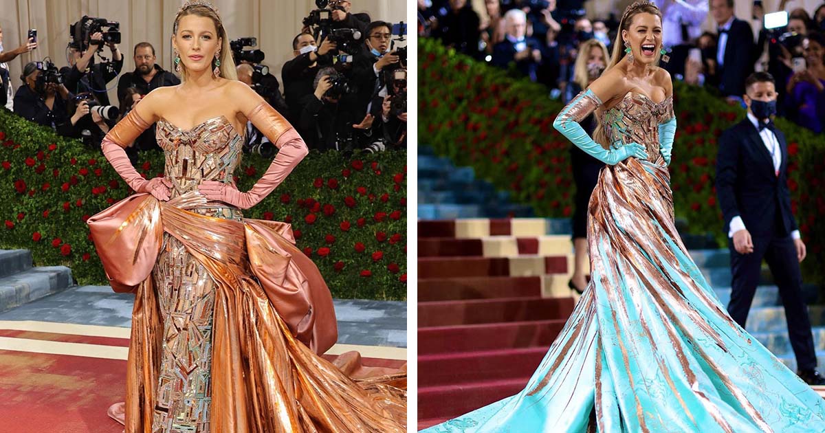 Mira la transformación del vestido de Blake Lively para la Met Gala 2022