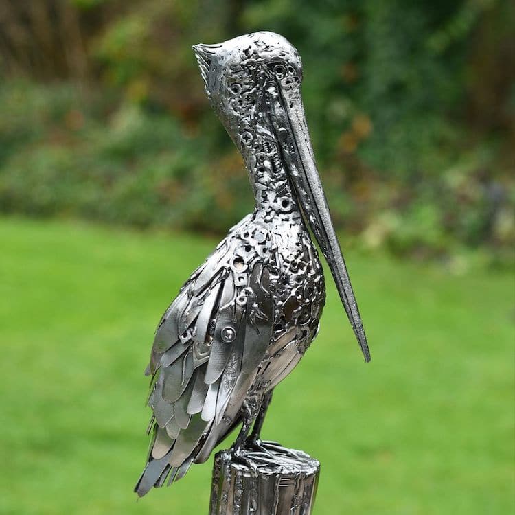Metal Animal Sculpture by Brian Mock