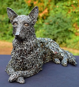 Artist Transforms Scrap Metal into Amazing Animal Sculptures