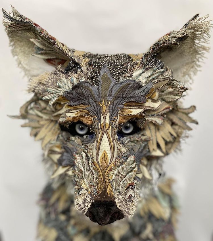 Textile Animal Sculptures by Bryony Rose Jennings