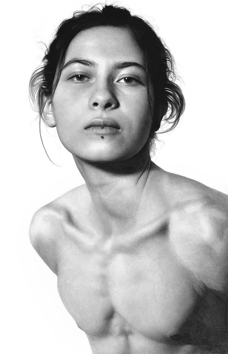 Hyperrealistic Pencil Drawings by Clio Newton