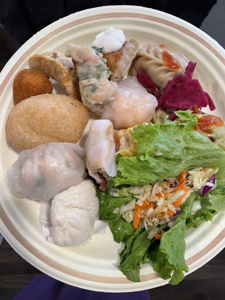 Plate of Dumplings