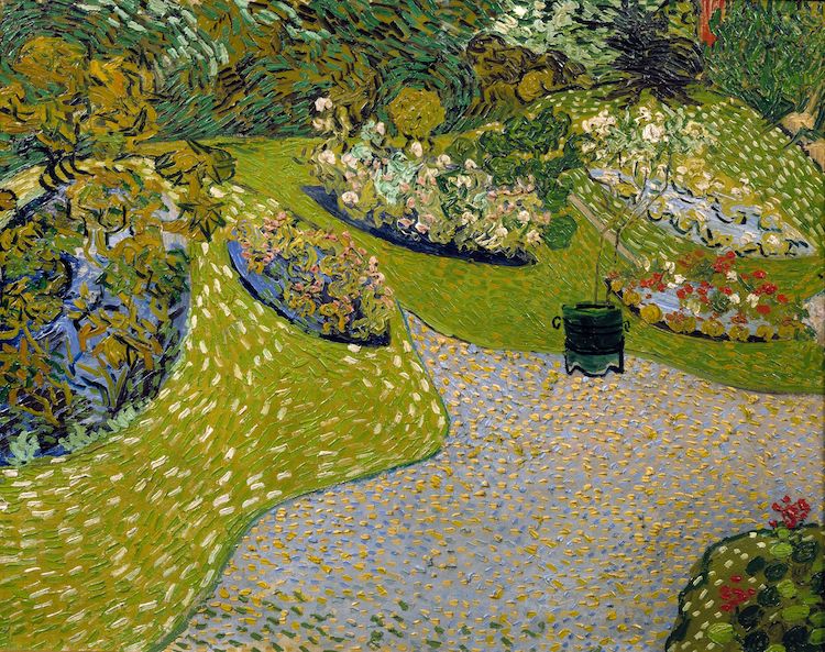Garden at Auvers by Van Gogh