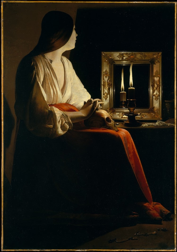Magdalena penitente de Georges de la Tour