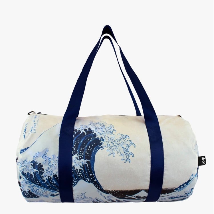 'The Great Wave' Recycled Weekender Bag