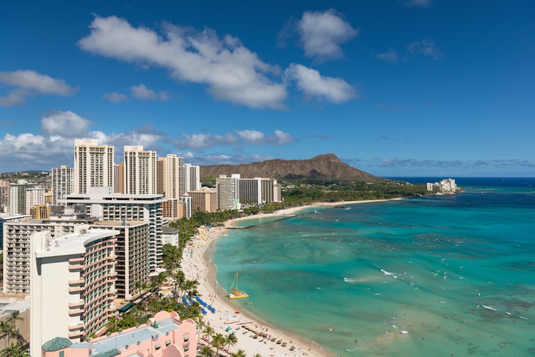 Waikiki Coastline