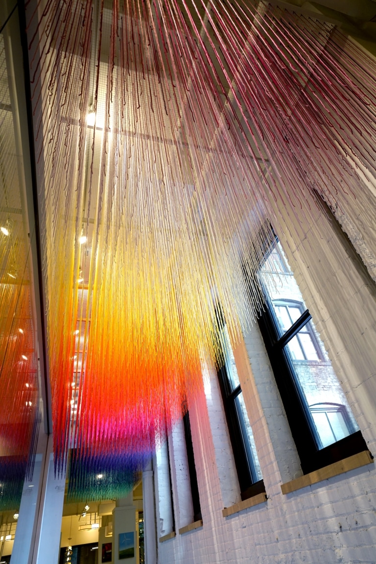 Monumental Yarn Installation Art Is as Colorful as It Is Free