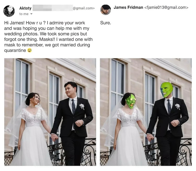 Arreglos graciosos en Photoshop por James Fridman